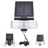 LED solárny reflektor 8W s pohybovým čidlom