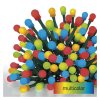 LED vonkajšie reťaz - guličky 20m, multicolor, programy
