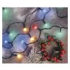 LED vonkajšie reťaz - guličky 20m, multicolor, programy