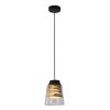 pol pl Lampa wiszaca czarno zlota szklany klosz 60W E27 Fresno Candellux 31 78384 70639 2