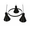 pol pl Lampa wiszaca czarno zlota matowa sufitowa 3x40W More Candellux 33 71156 8198 3