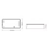 Mi-Light MiBoxer SMART ZIGBEE+RF Prijímač 2v1 pre jednofarebné a CCT LED pásiky