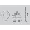 LED priemyselné svietidlo Industry 150W 135lm/W