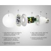 Mi-Light MiBoxer RF LED žiarovka RGB+CCT 6W E27