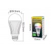 Mi-Light MiBoxer RF LED žiarovka CCT 9W E27