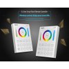 Mi-Light RF Nástenný diaľkový ovládač pre RGB+CCT LED pásiky, 8-kanálový