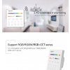 Mi-Light RF Nástenný diaľkový ovládač pre RGB+CCT LED pásiky, 4-kanálový, AC 230V
