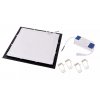 Čierny vstavaný LED panel hranatý 300 x 300mm 24W