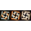 LED stropné svietidlo s 3D efektom 70W a DO