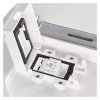 Biele LED stropné/nástenné svítidlo s pohybovým snímačom 24W IP54