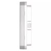 Biele LED stropné/nástenné svítidlo, hranaté 15W IP54