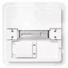 Biele LED stropné/nástenné svítidlo Tori hranaté 15W IP54