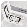 Biele LED stropné/nástenné svítidlo Tori hranaté 15W IP54