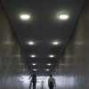 Biely prisadený LED panel guľatý 120mm 6W Economy