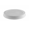Biely prisadený LED panel guľatý 220mm 18W Economy