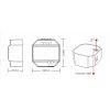 Mi-Light MiBoxer ZIGBEE+RF Triakový stmievač pre LED svietidlá 230V