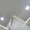 Biely vstavaný LED panel hranatý 120 x 120mm 6W Economy
