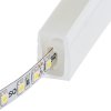 Silikónový profil pre LED pásiky hranatý S1