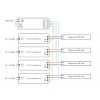 DimLED prijímač 0/1-10V 4-kanálový