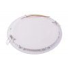 Biely vstavaný LED panel guľatý 300mm 24W 24V CCT