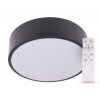 SMART TUYA Čierne LED stropné svietidlo okrúhle 300mm 24W CCT s DO