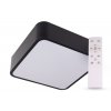 SMART TUYA Čierne LED stropné svietidlo hranaté 500x500mm 48W CCT s DO