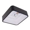 SMART TUYA Čierne LED stropné svietidlo hranaté 400x400mm 36W CCT s DO