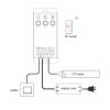 DimLED prijímač a stmievač pre CCT LED pásiky, 4 PWM frekvencia