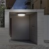 Šedé LED stropné/nástenné svietidlo 20W I54