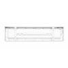 Biele LED stropné kancelárske svietidlo 60cm 18W