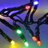 LED vianočná reťaz s diaľkovým ovládaním a zvukovým senzorom - 5m, 576 LED, 8 funkcií, časovač, multicolor
