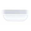 Biele LED stropné/nástenné štvorcové svietidlo 13W IP54