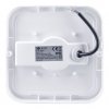 Biele LED stropné/nástenné štvorcové svietidlo 13W IP54