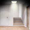 Biele LED stropné/nástenné štvorcové svietidlo 13W IP54