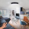 Čierne LED stropné svietidlo guľaté 300mm 36W CCT s DO