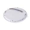 Biely vstavaný LED panel guľatý 174mm 18W 24V RGB+CCT