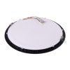 Čierny vstavaný LED panel guľatý 300mm 36W 24V RGB+CCT