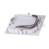 Biely vstavaný LED panel hranatý 120 x 120mm 9W 24V RGB+CCT