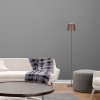 Corten LED stojacia nabíjacia lampa 500-1300mm 4W IP54