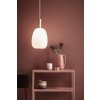 Závesný luster z opálového skla Alton pre žiarovku E27 ø23cm