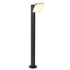 Čierne záhradné LED stĺpikové svietidlo Odiel náklopné 12W IP44 80cm