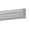 Sivé schodiskové LED svietidlo Pueblo 1,6 W IP65