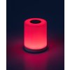Biela prenosná LED RGB lampa Tipy 0,8W
