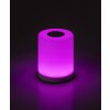 Biela prenosná LED RGB lampa Tipy 0,8W