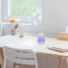 Biela prenosná LED RGB lampa Franco 2W