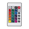Priehľadná LED RGB nabíjacia lampa Siggy 1,5W s DO