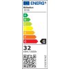 Biele stropné LED svietidlo Rob Star okrúhle 380mm 32W