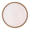 Stropné LED svietidlo Sherwood s dekorom dreva 490mm 50W CCT s DO