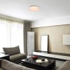 Biele stropné LED svietidlo Vendel okrúhle 375mm 24W
