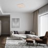 Biele stropné LED svietidlo Vendel hranaté 320x320mm 18W